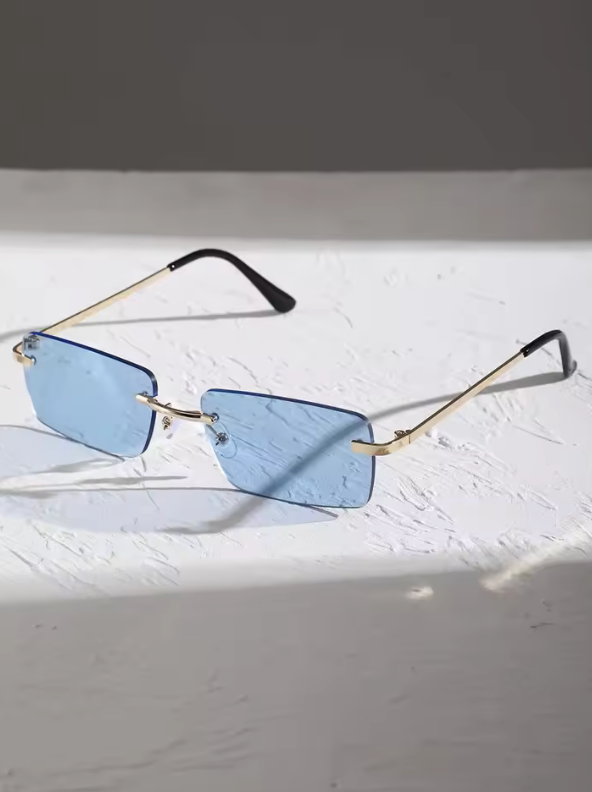 Lunettes de soleil ultra légères (bleu)